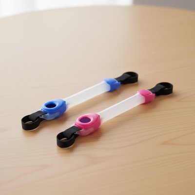 Collier chien lumineux Halo démonstration du modÚle bleu et rose