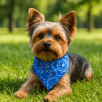 Collier pour chien Foulang bleu