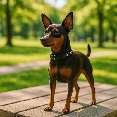 Collier pour chien Osso Pinscher noir